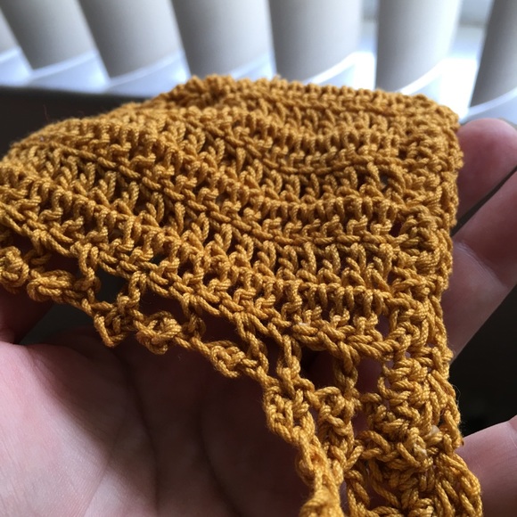 Gold mustard bikini top small - Picture 8 of 8